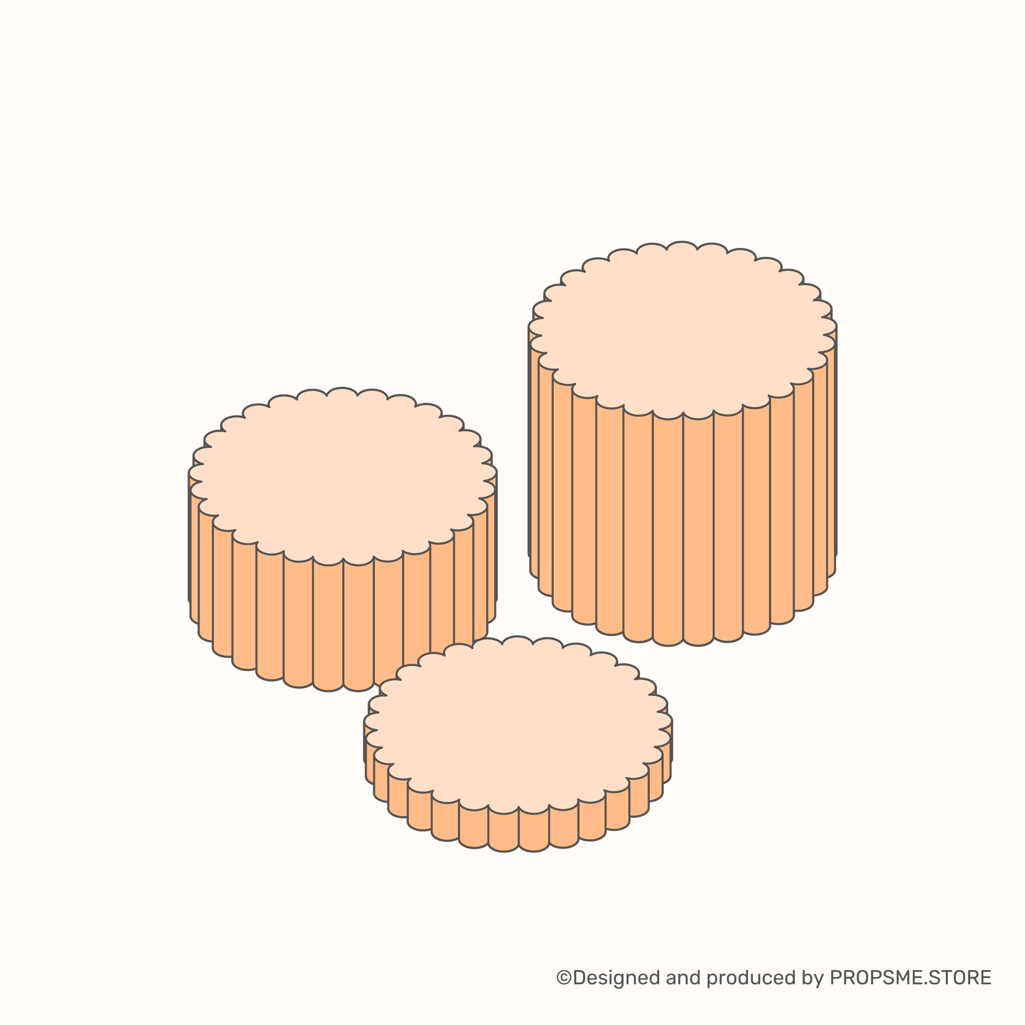 Marshmallow – Set — พร็อพถ่ายภาพสินค้า